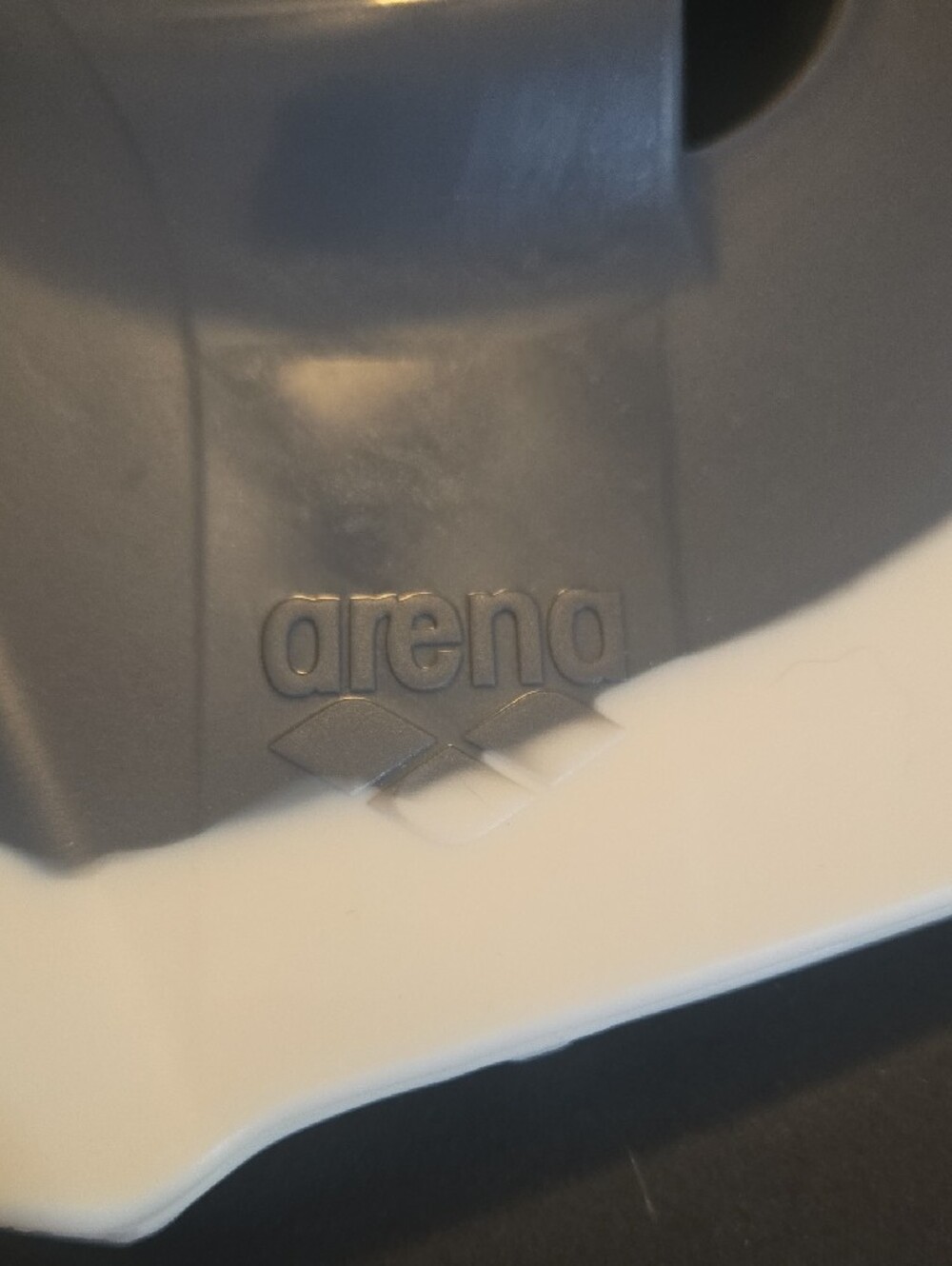 Arena Limited Edition Men's Short Training Swim Fins - Gray/White - Picture 10 of 16